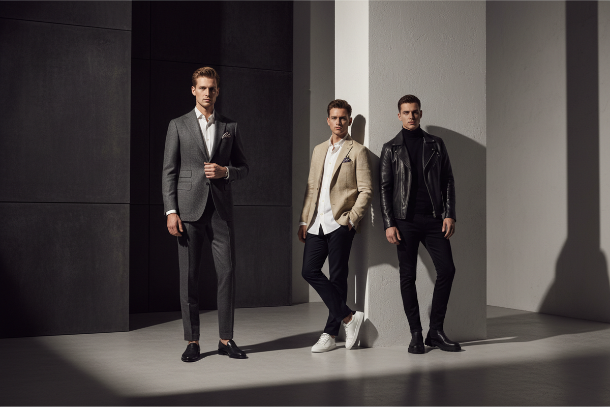 Ellivio Men's Fashion Collection – Premium stylish clothing for men including suits, shirts, and jackets